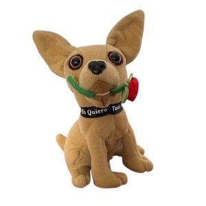 Taco Bell VINTAGE "I Think I'm in Love" Talking Dog Plush NWT